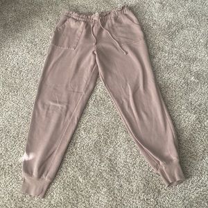 Olive&Oak Sweatpants: Greyish Pink